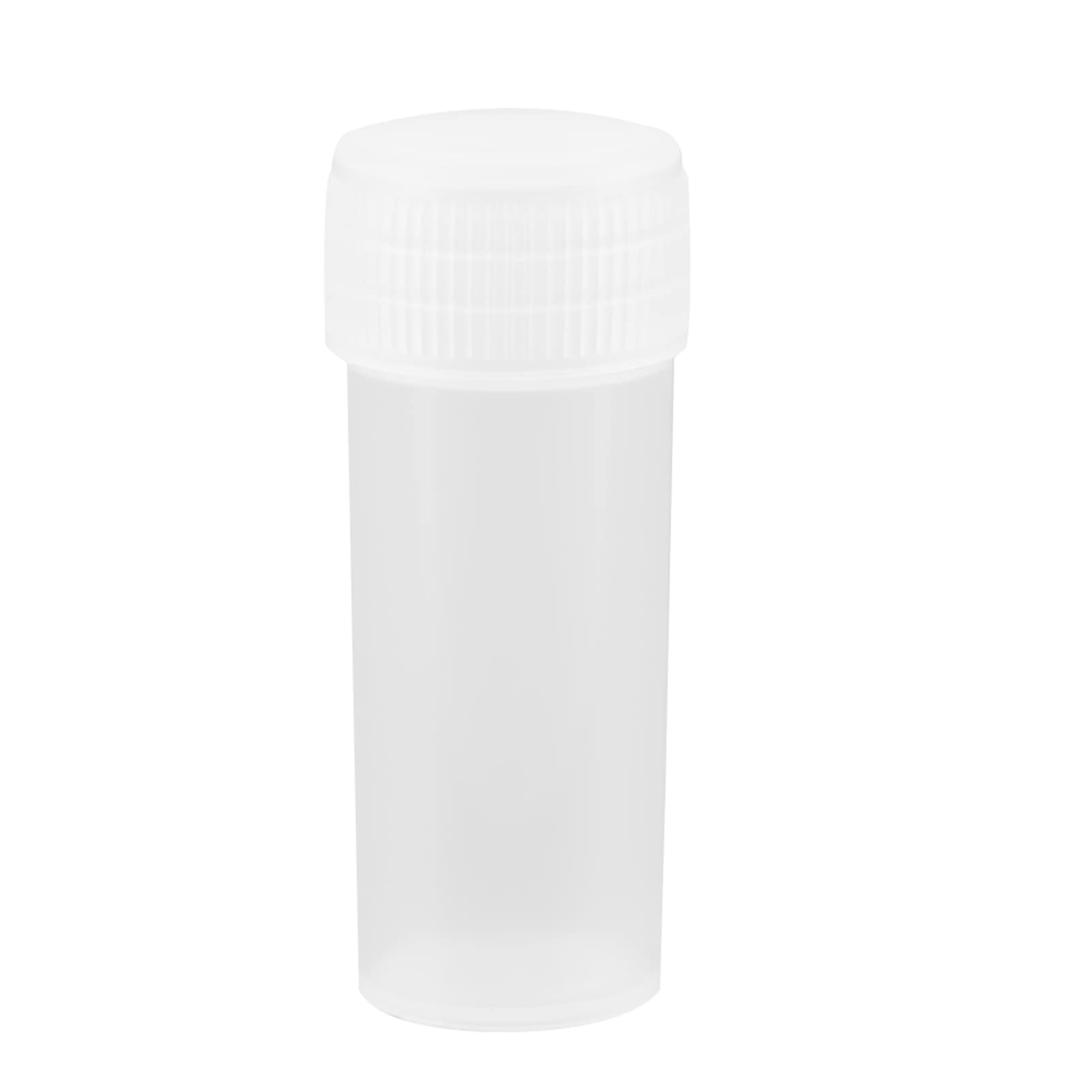 FTVOGUE 50 Pack 5ml Plastic Sample Bottles - Clear Travel-Sized Containers with Leak-Proof Lids for Essential Oils, Perfume, Cosmetics & DIY Crafts (Great for Home, Salon & On-the-Go Use)