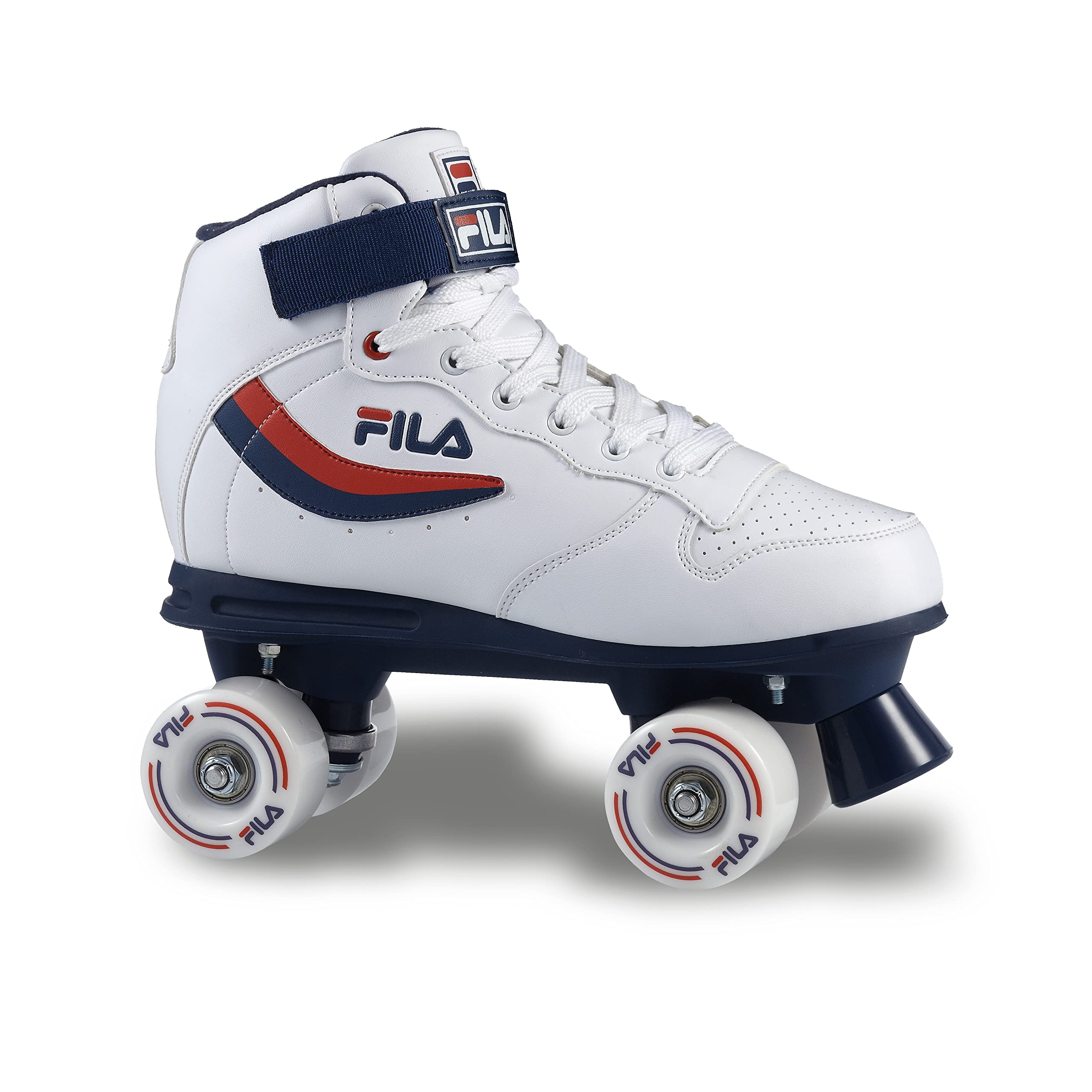 FILA Ace Quads Roller Skates for Women - Comfortable & Stylish Outdoor Skating Shoes for Rink, Park, and Fitness Use