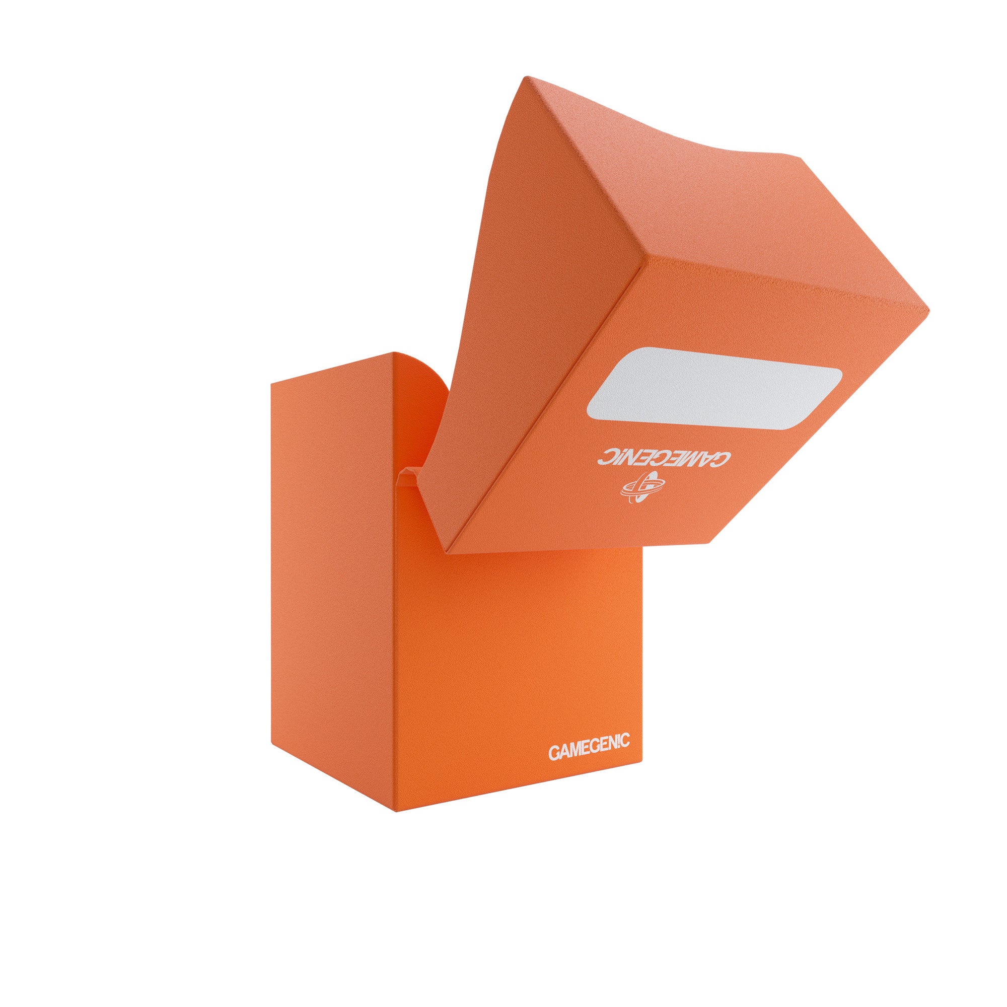 100+ Orange Deck Holder - Durable Card Holder for Poker, Blackjack & Board Games - Perfect for Game Nights & Casino Parties