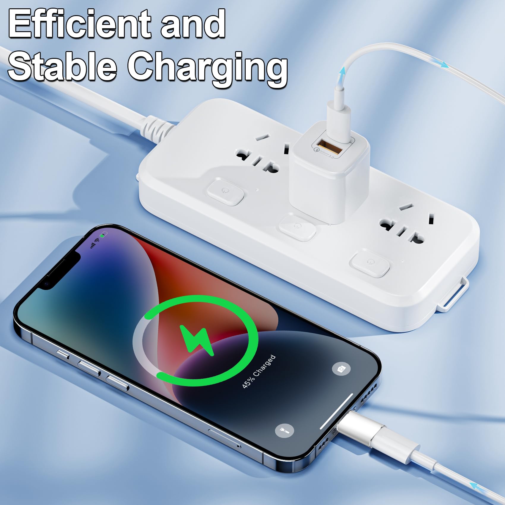 USB C to Lightning Adapter - Fast Charging & Data Transfer, Supports Audio/OTG for iPhone 14/13/12 Pro Max, iPad Air, AirPods, Nintendo Switch & Headphones - Perfect for Travel, Gaming & iOS Accessories