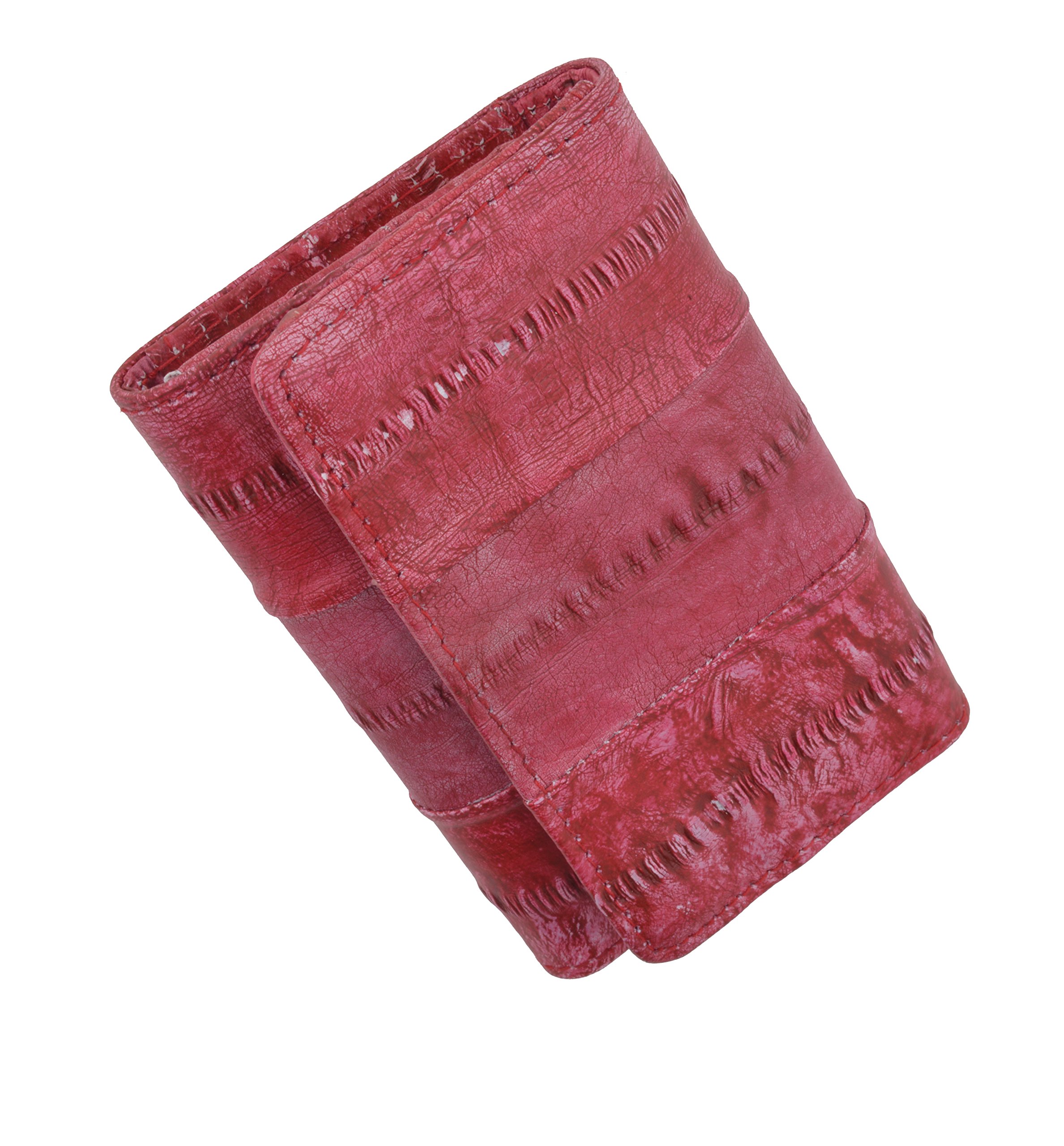 Premium Eel Skin Leather Key Case Wallet - Slim & Durable Key Organizer for Men & Women - Perfect for Home, Office, Travel & Everyday Carry