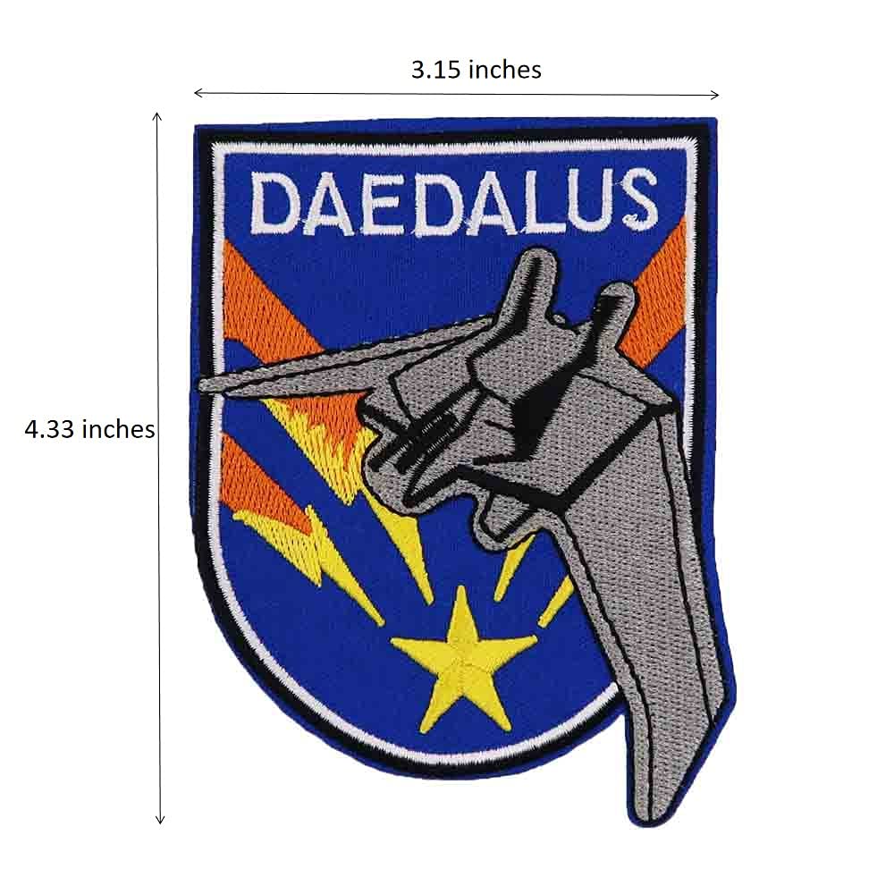 Stargate Halloween Costume Embroidered Iron On Patches for Cosplay, Jackets & DIY Crafts - Perfect for Costume Parties & Sci-Fi Events