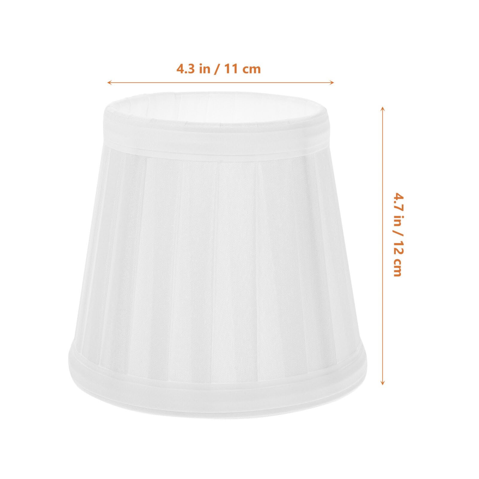 COHEALI Pleated Cloth Lamp Shade for Pendant, Floor & Table Lamps - Elegant Lighting Cover for Living Room, Bedroom, Office & Hotel Decor | Perfect for Ambient Lighting and Home Interior Design