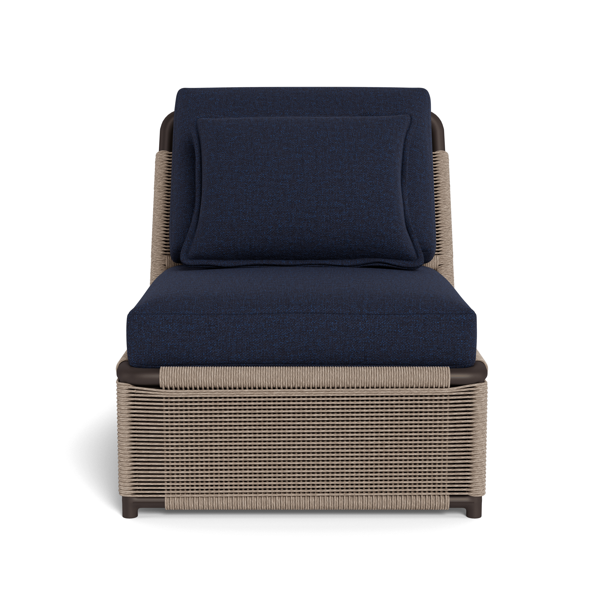 Comfortable Formentera Easy Chair - Modern Lounge Chair for Living Room, Bedroom, or Patio - Soft Fabric Upholstery with Sturdy Wooden Legs - Perfect for Relaxing, Reading, or Napping