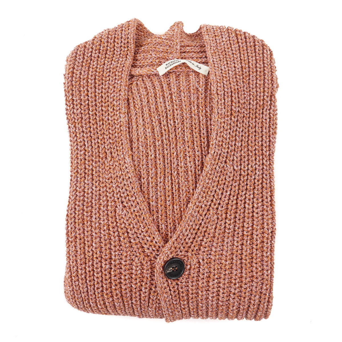 Maurizio Baldassari Premium Heavy Knit Cardigan Sweater for Men - Cozy Winter Warmth for Casual Outfits & Office Wear