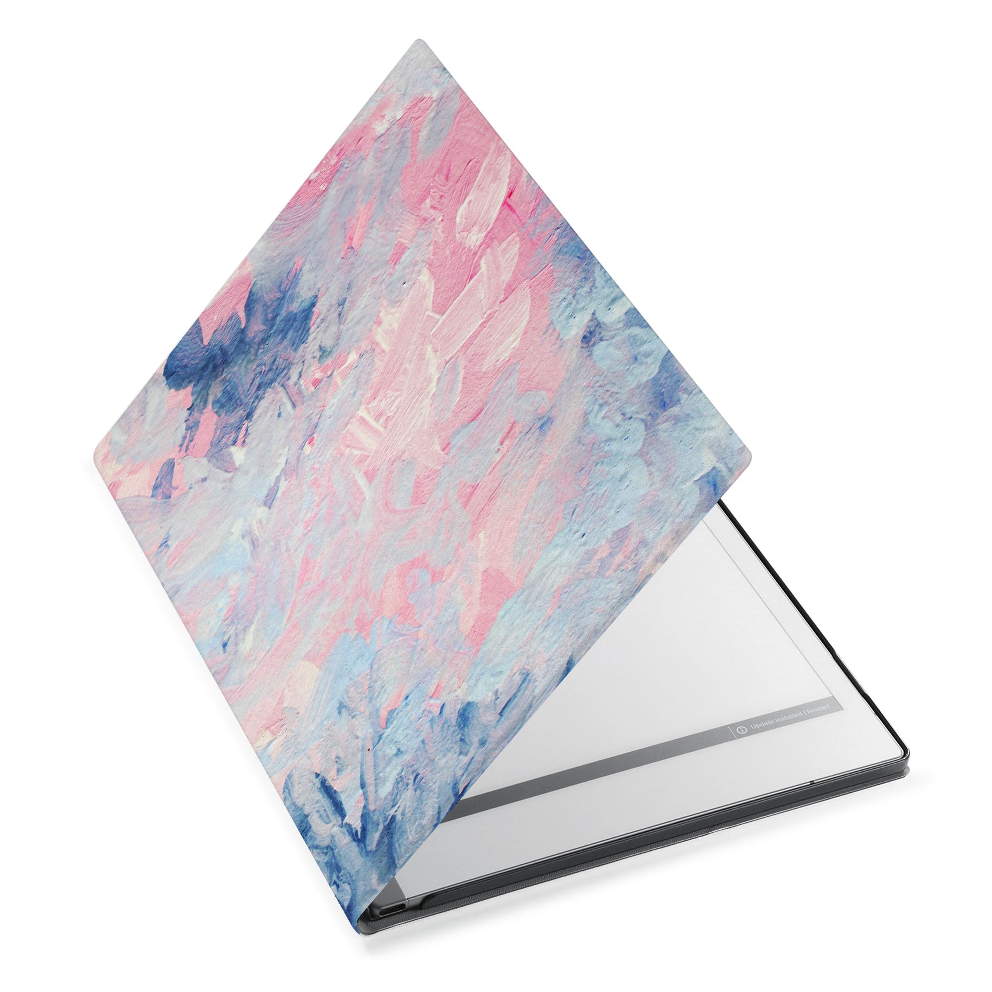 Premium reMarkable 2 Tablet Case & Stylus Bundle - Abstract Oil Painting Design for Digital Note Taking, Drawing & Professional Use