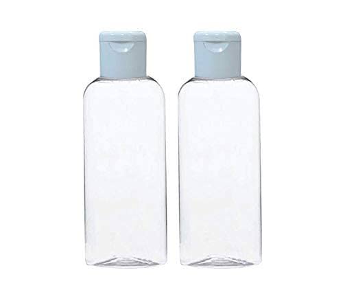 12-Pack 50ml Clear Refillable Travel Bottles - Leak-Proof Squeeze Cosmetic Containers with Flip Caps for Toiletries, Shampoo, Lotion | Perfect for Air Travel, Gym, Camping & Home Organization