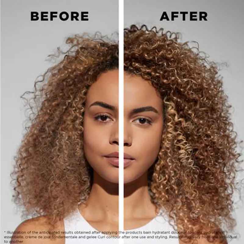 Kérastase Curl Manifesto Hydrating Conditioner for Curly Hair - Lightweight Moisture Replenishing & Frizz Control - Perfect for Daily Hair Care & Curl Definition