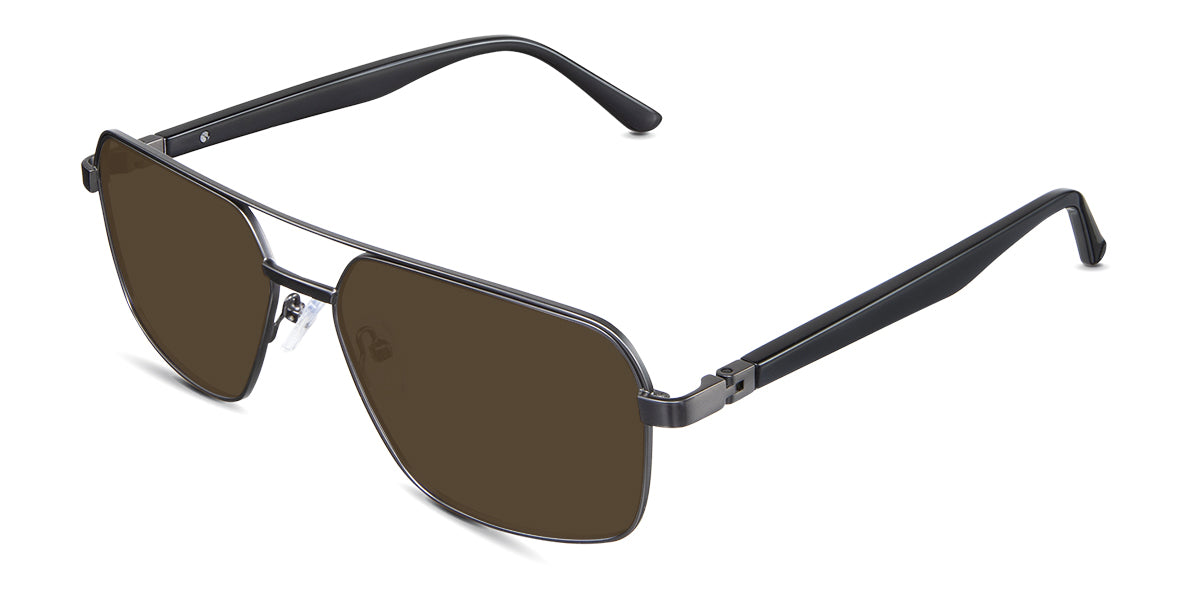 Xavier Men's Prescription Polarized Sunglasses - UV Protection, Anti-Glare for Driving, Fishing & Outdoor Activities