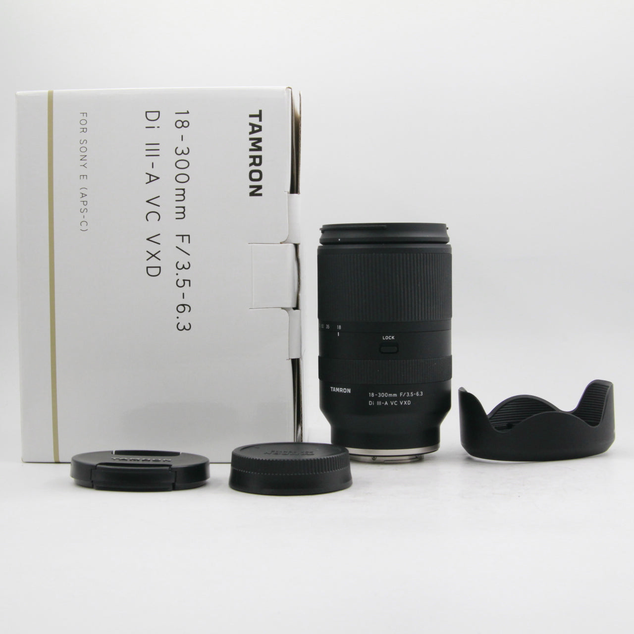 Open Box Tamron 18-300mm f/3.5-6.3 Di III-A VC VXD Lens for Sony E Mount - Perfect for Travel, Wildlife & Sports Photography