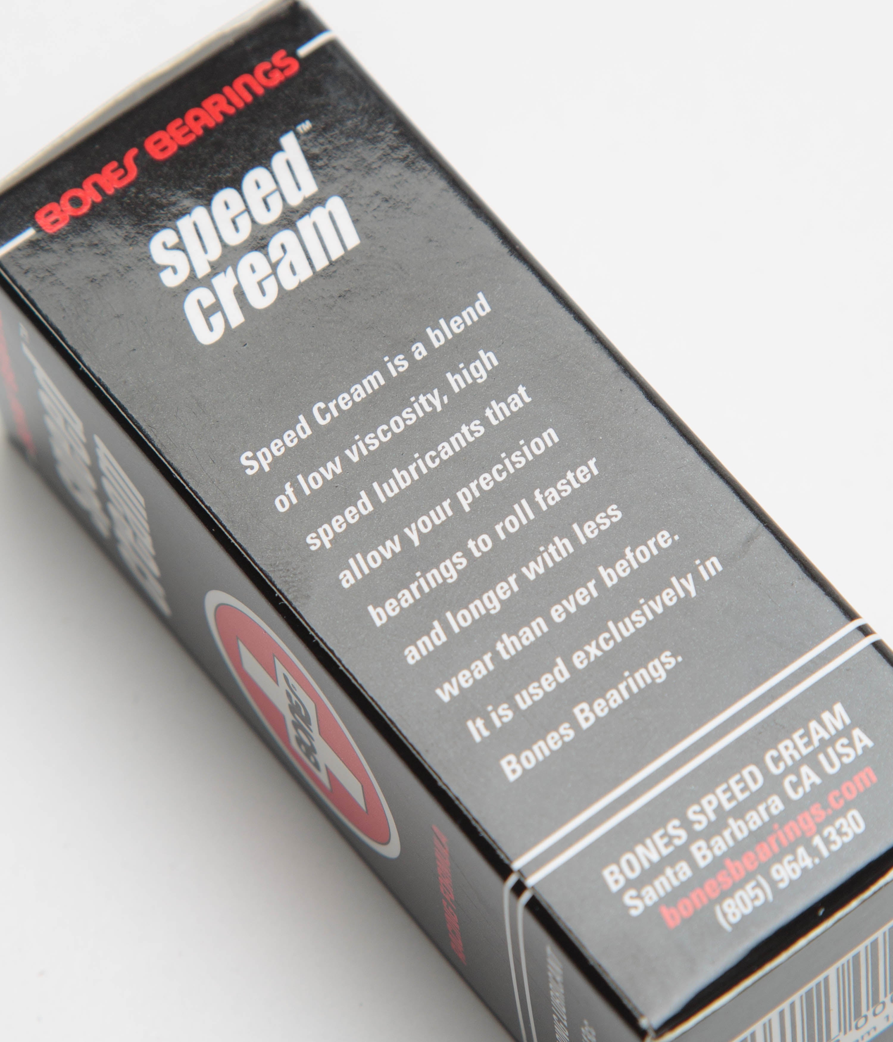 Bones Speed Cream Skateboard Bearing Lubricant - 13ml Long-Lasting Oil for Smooth & Fast Ride - Perfect for Skateboards, Longboards & Roller Skates