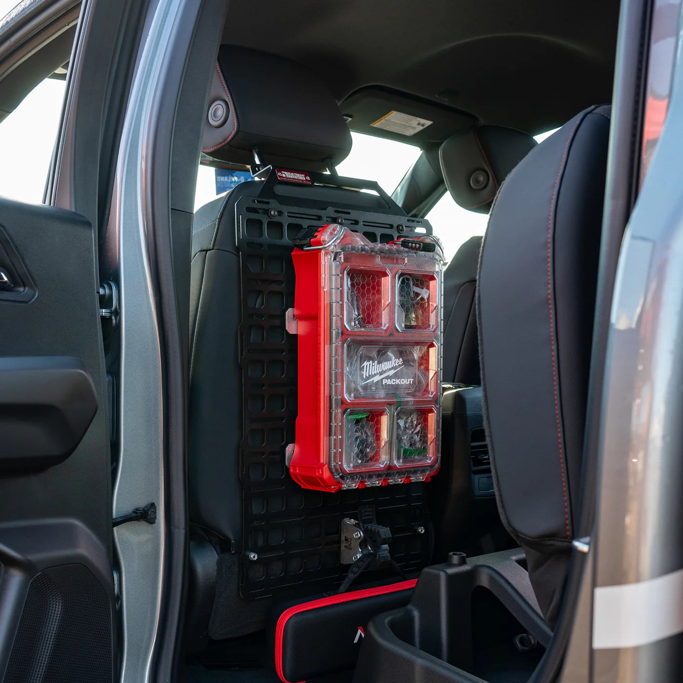 2023 Colorado & Canyon Seat Back MOLLE Panel Kit - Heavy Duty Tactical Gear Organizer for Truck Accessories - Perfect for Off-Road, Camping & Emergency Preparedness