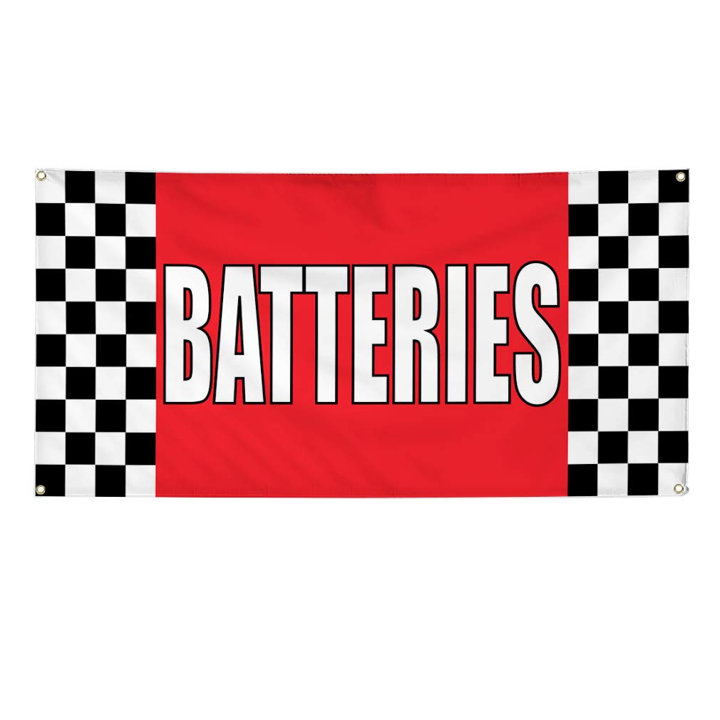 Vinyl Banner 48x96 Inches - Heavy Duty Weatherproof Outdoor Sign with 8 Grommets for Advertising, Automotive, Industrial & Yard Signs (Multiple Sizes Available) - Perfect for Business Promotion, Events, and Outdoor Branding