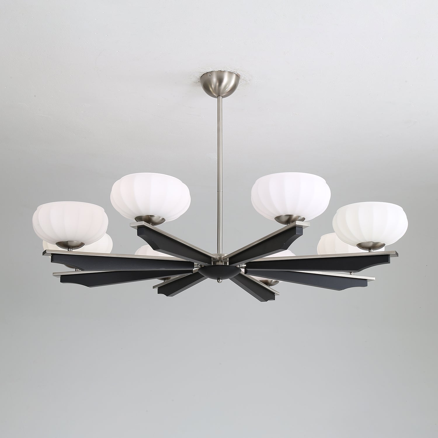Elegant Imperium Crystal Chandelier - Modern Luxury Ceiling Light Fixture for Dining Room, Living Room & Bedroom - Perfect for Home Decor & Wedding Venues