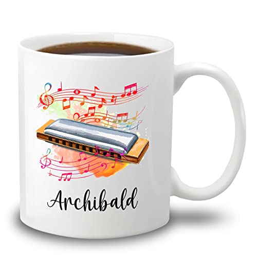 Harmonica White Mug