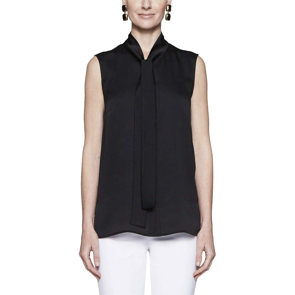 MISOOK Women's Sleeveless Woven Tank Top - Pull On Comfortable Blouse, Machine Washable for Ladies & Girls | Perfect for Summer Outfits, Office Wear & Casual Style