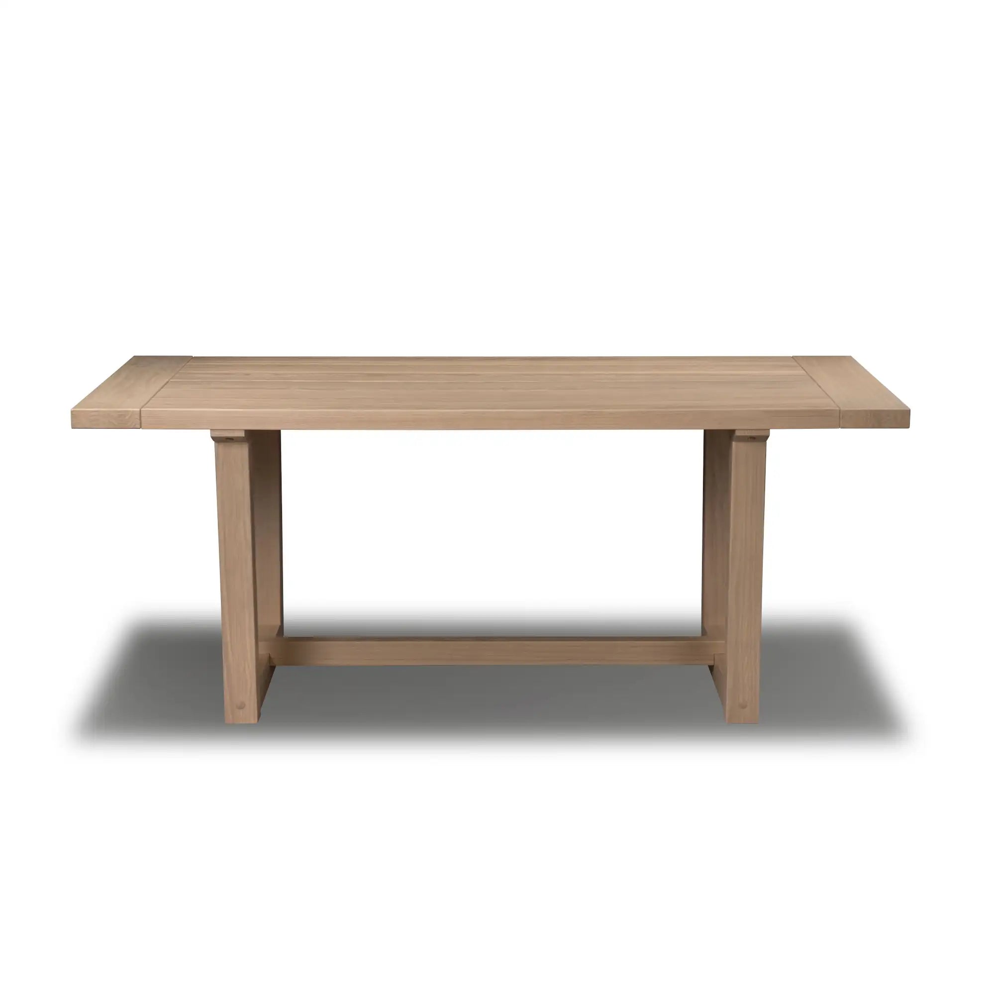 Customizable Cascais 72-Inch Modern Dining Table - Extendable Wooden Table for 8-10 People - Perfect for Family Gatherings & Dinner Parties