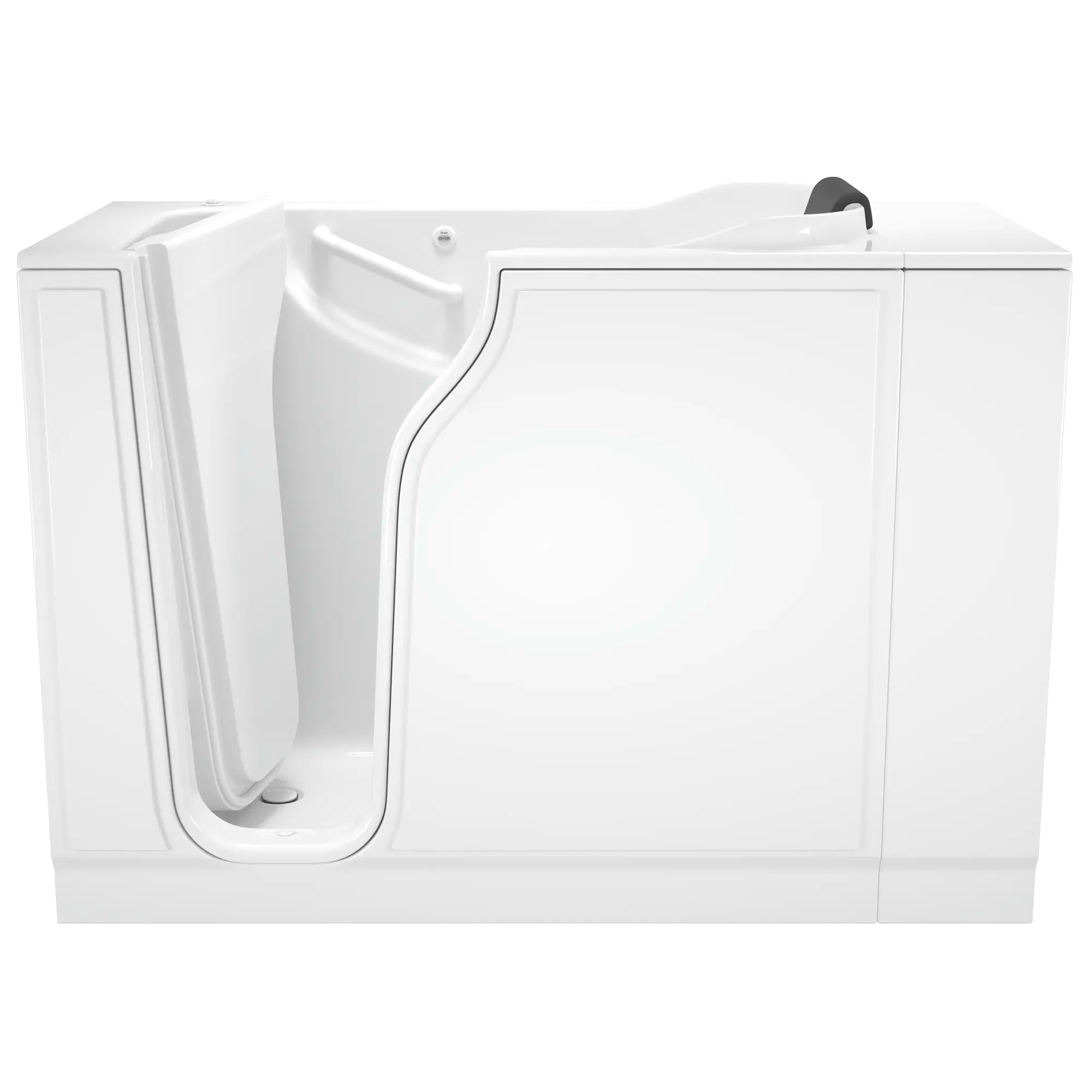 Premium 30 x 52 Inch Gelcoat Walk-In Bathtub with Air Spa System - Left Hand Drain for Elderly & Mobility Accessible - Relaxing Hydrotherapy at Home