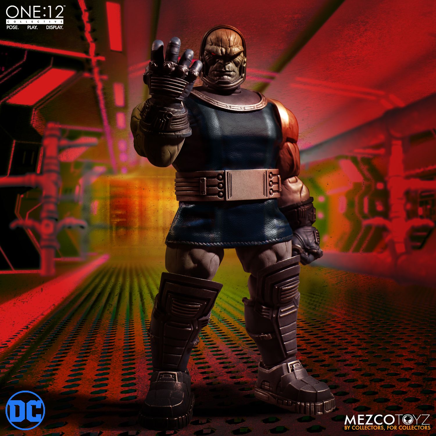Mezco Toyz One:12 Collective DC Comics Darkseid 1/12 Scale Action Figure - Premium Collectible Toy for DC Fans, Display & Photography Scenes