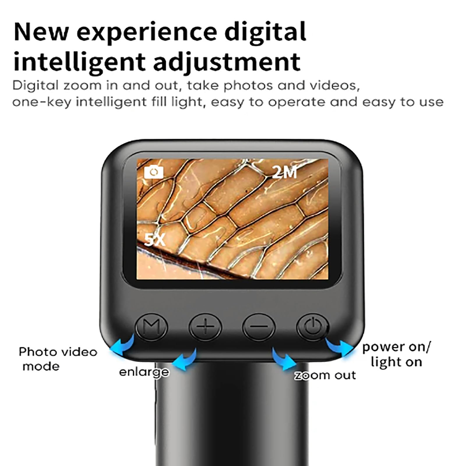 Handheld Digital Microscope with 2