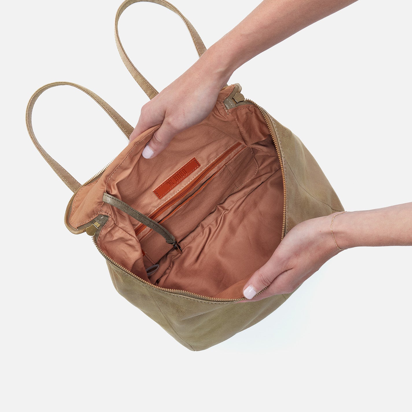 Premium Metallic Leather River Backpack in Burnished Sage - Stylish & Durable for Travel, Work & Outdoor Adventures