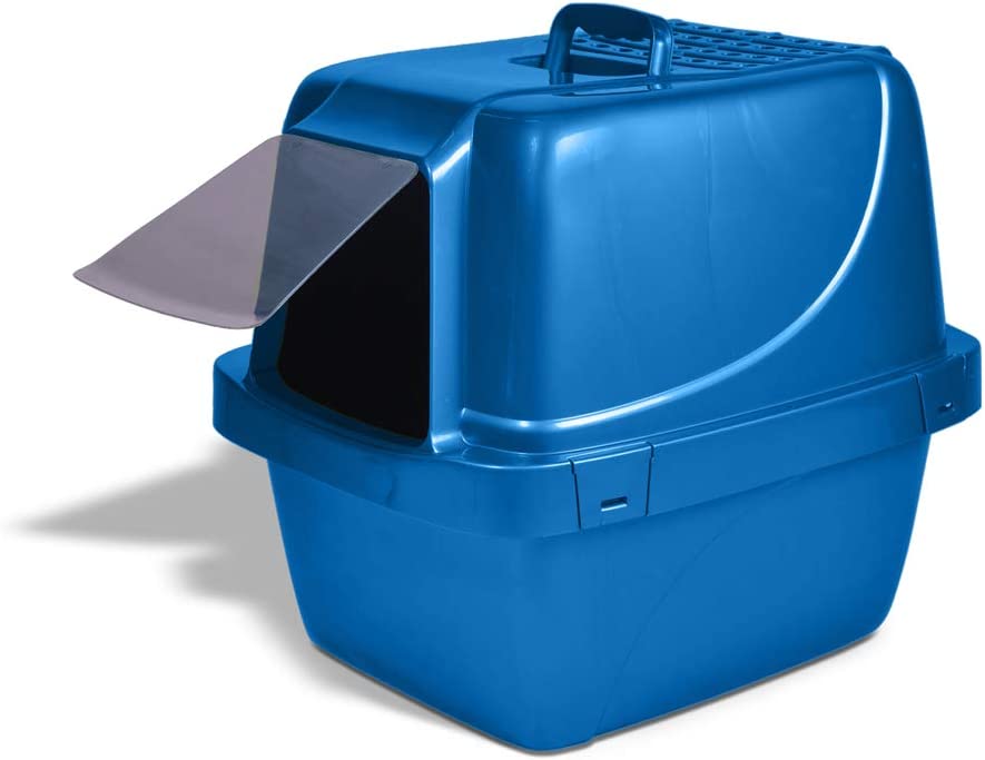 Van Ness Enclosed Cat Litter Box - Extra Large Covered Cat Pan for Odor Control | Perfect for Indoor Cats, Small Spaces & Multi-Cat Households