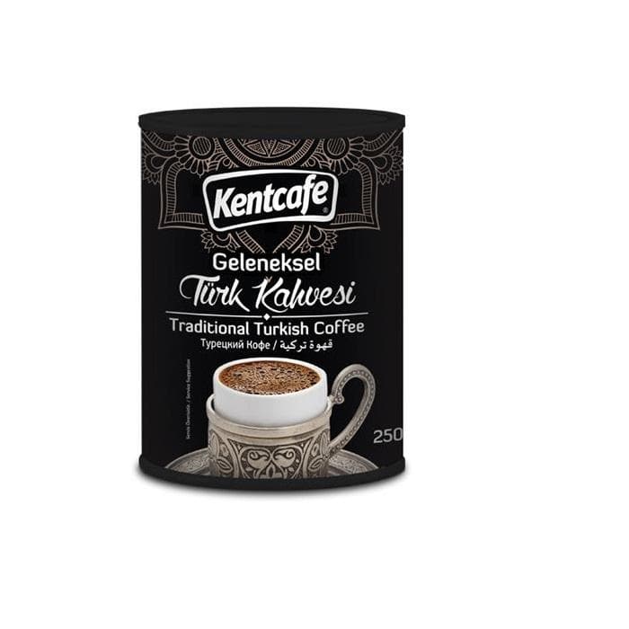 Premium Turkish Coffee Ground - Kentcafe 250g | Authentic Taste & Aromatic Blend | Perfect for Home Brewing, Gifts & Traditional Turkish Coffee Ceremonies