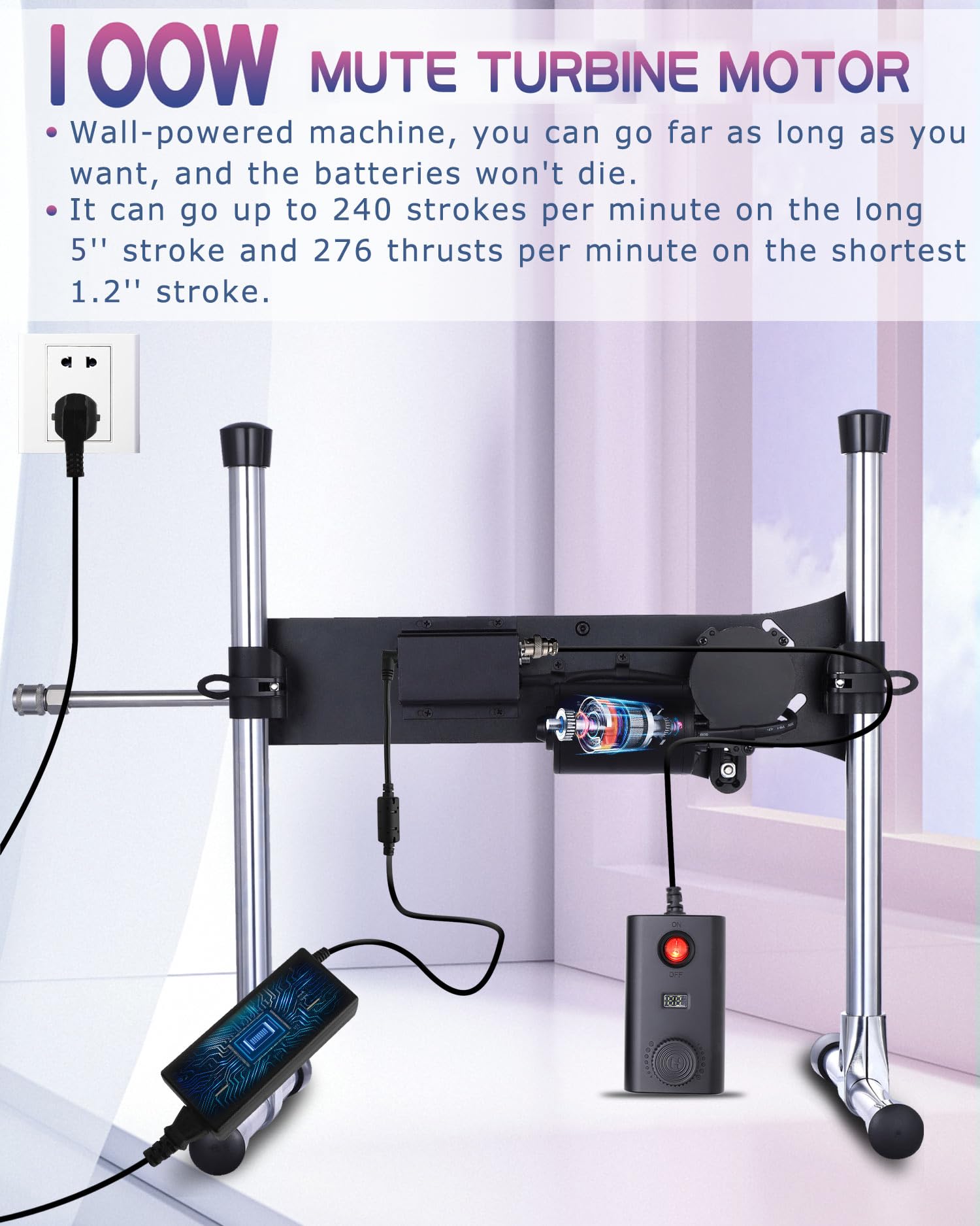 Hismith Premium Sex Machine with APP Remote Control - KlicLok System, Silicone Dildos & Male Masturbator Attachments Bundle - Perfect for Couples Play, Solo Exploration & BDSM Scenes