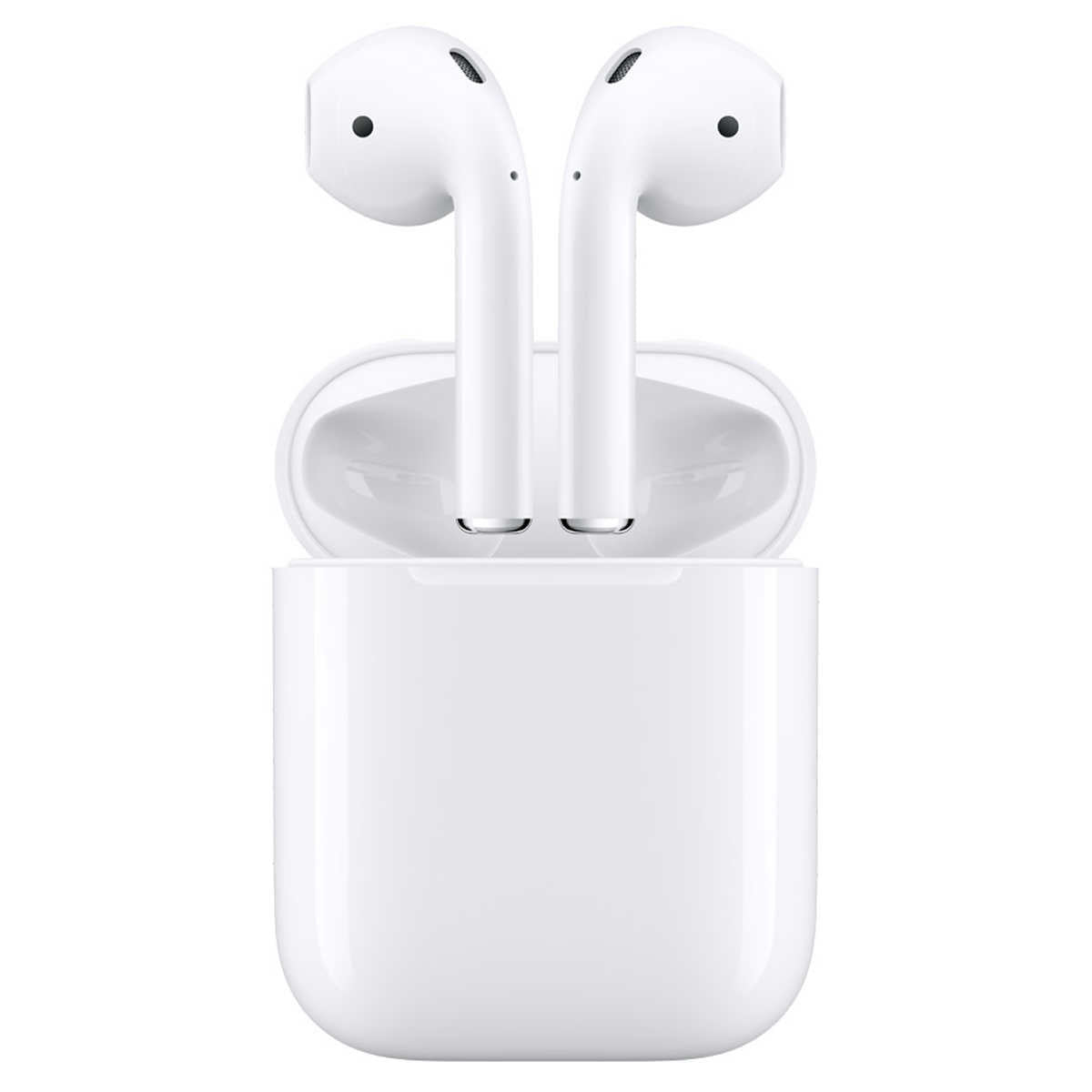 Apple AirPods 2nd Generation Wireless Bluetooth Earbuds with Charging Case (MV7N2AM/A) - Perfect for Workouts, Commuting & Hands-Free Calls