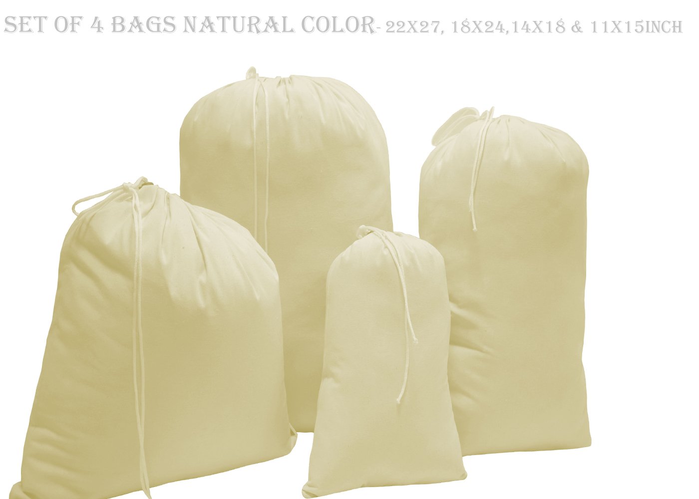 100% Natural Cotton Muslin Bags 8x10 Inch with Drawstring & Lock - 12 Pack for DIY, Spices, Sachets, Herbs, Jewelry, Wedding Favors & Produce Storage - Eco-Friendly Reusable Cloth Bags for Home, Kitchen & Crafting