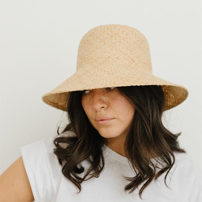 Packable Natural Breezy Sun Hat for Women - Lightweight Travel Foldable Summer Beach Hat - Perfect for Outdoor Activities, Vacations & Sun Protection