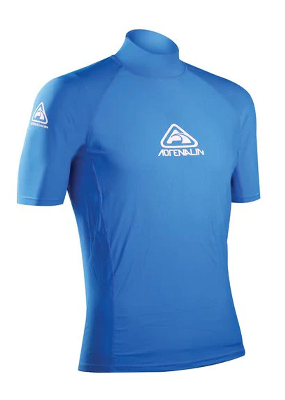 Adrenalin Adult High Visibility Short Sleeve Rash Guard - UPF 50+ Sun Protection for Surfing, Swimming & Water Sports - Bright Safety Shirt for Outdoor Activities