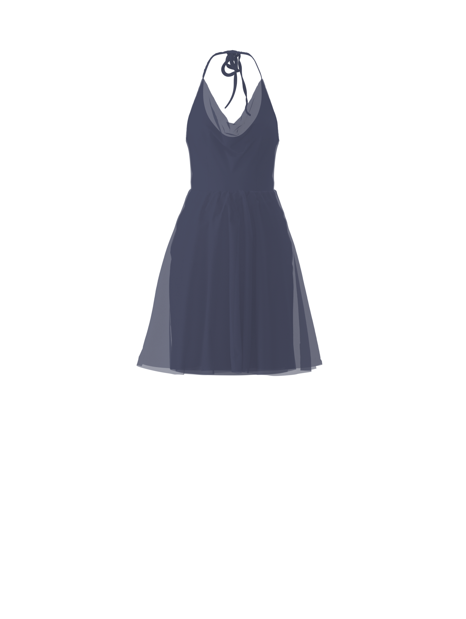 Daryn Bodice & Carla Skirt Set - Blue Steel | Elegant Women's Fashion Outfit for Parties, Dates & Special Occasions