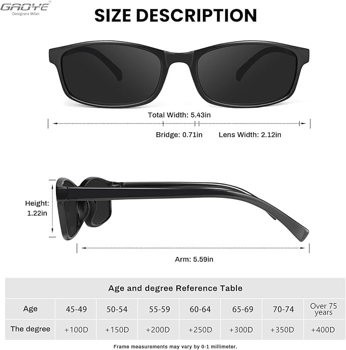 Blue Light Reading Glasses for Men & Women - Computer & Office Use