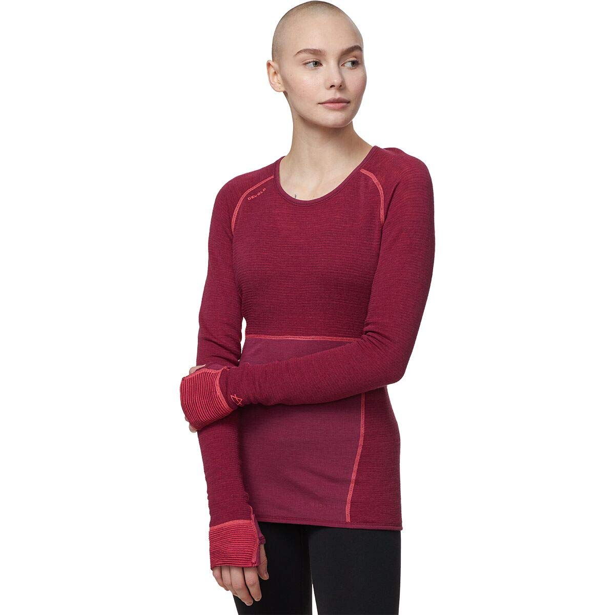 Devold Tuvegga Sport AIR Women's Thermal Shirt - Lightweight, Breathable & Moisture-Wicking for Hiking, Running & Outdoor Activities