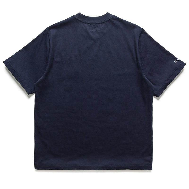 Malbon Golf Tiger Buckets Tee - Premium Navy Polo Shirt for Men | Comfortable Golf Apparel for Casual Wear & Sports