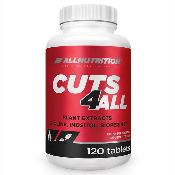 Allnutrition Cuts4All Fat Burner & Metabolism Booster - 120 Tablets for Weight Loss & Energy Support - Perfect for Gym, Workout & Active Lifestyle