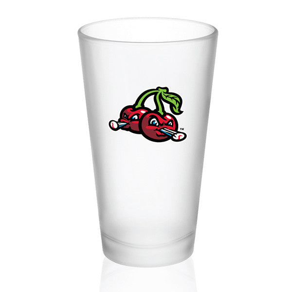 Frosted Pint Glass - 16oz Beer Glass with Non-Slip Base - Perfect for Home Bars, Parties & Outdoor Gatherings