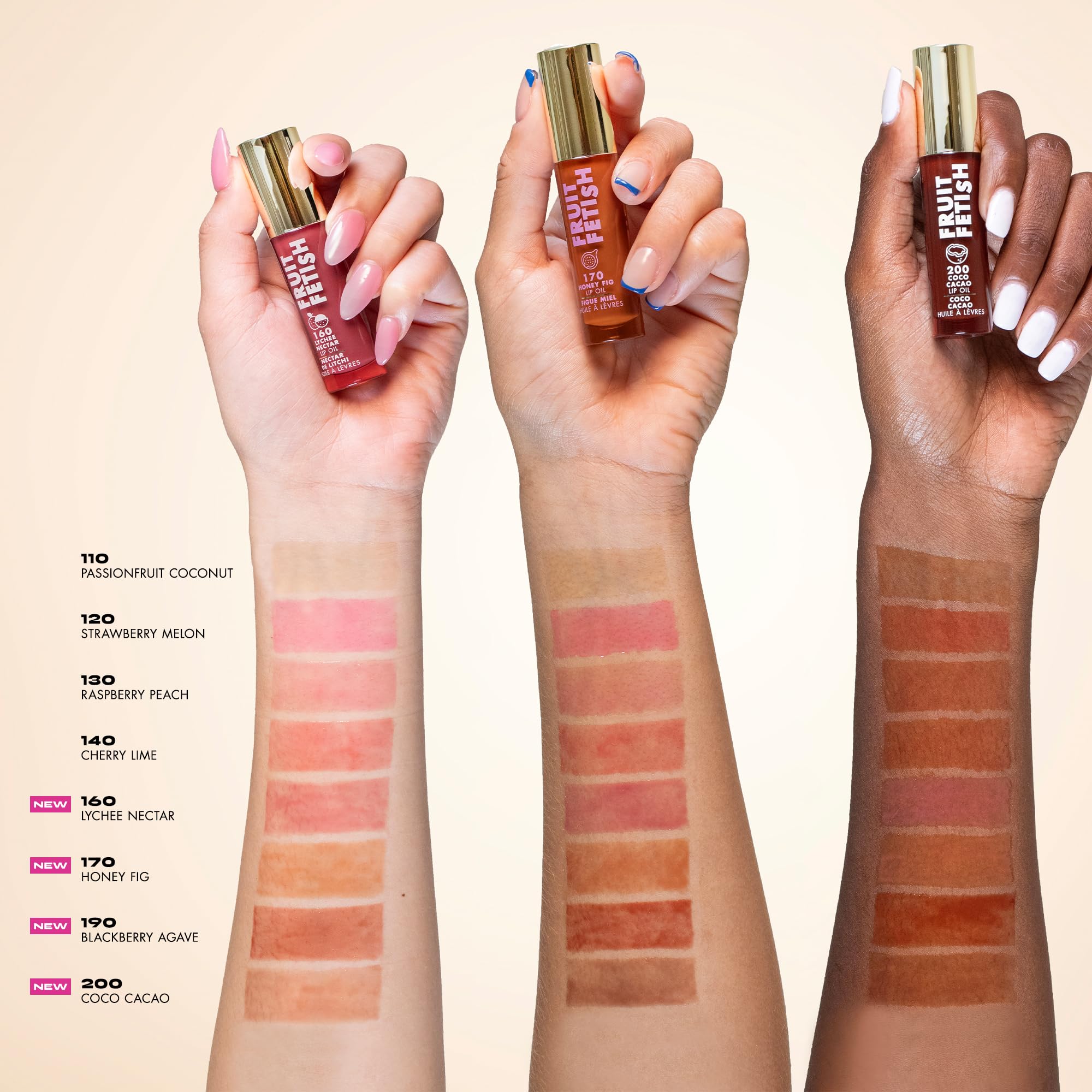 Milani Fruit Fetish Lip Oil with Vitamin E - Hydrating Lip Treatment with Blackberry Agave & Fruit Extracts - Moisturizing Lip Gloss for Dry Lips - Perfect for Daily Use & Night Care