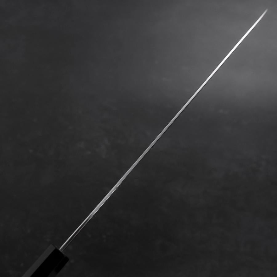 Premium Yanagiba Sushi Knife - White Steel #1 Mirror Polished Blade with Buffalo Walnut Handle (300mm) - Perfect for Sushi Chefs & Japanese Cuisine Lovers