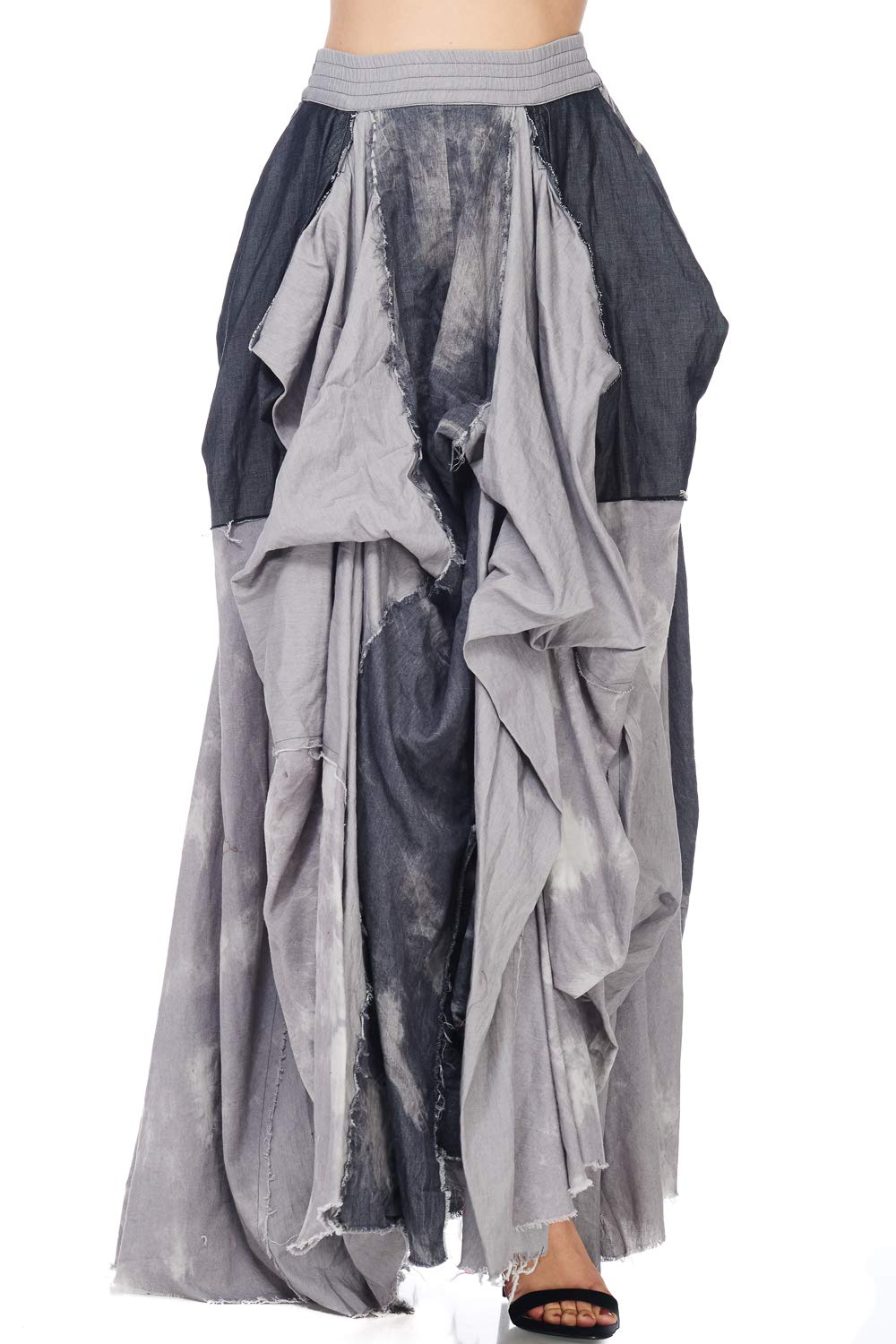 Tov Denim Damsel's Skirt - Women's High Waisted Stretch Denim Skirt | Vintage Style A-Line Mini Skirt for Casual Outfits & Date Nights | Perfect for Spring, Summer & Fall Fashion