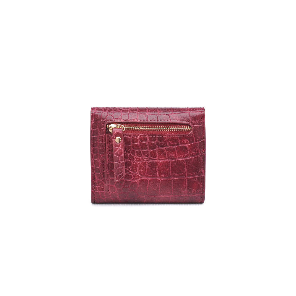 Layla Croc Wallet for Women - Genuine Crocodile Leather Credit Card Holder - Slim & Stylish RFID Blocking Wallet for Everyday Use, Travel, and Gift Giving
