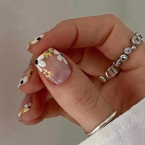 French Tip Flowers