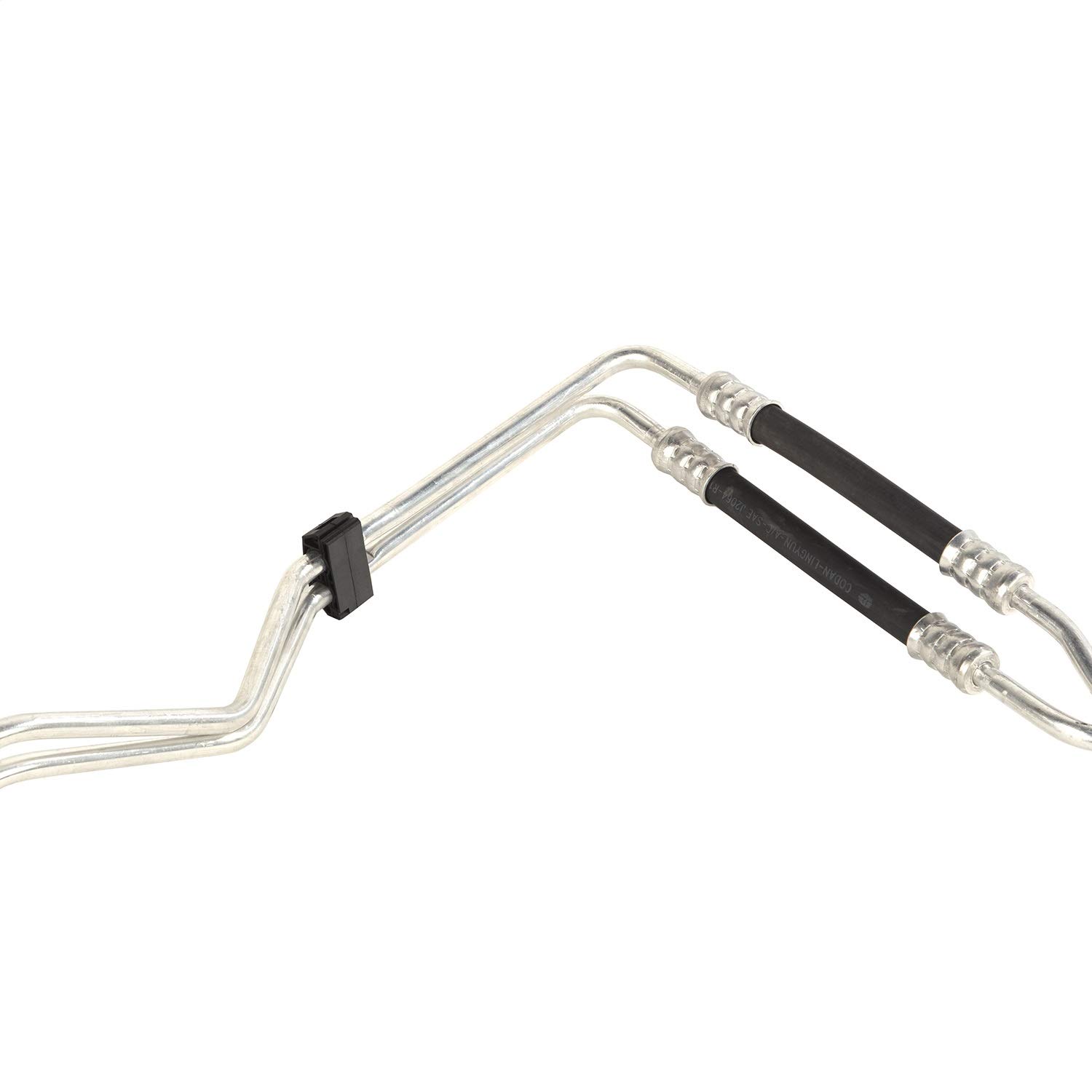 Omix-Ada 17121.04 Engine Oil Cooler Line for Automatic Transmission - Fits 2007-2011 Jeep Wrangler JK & JKU (OE# 55056624AC) - Perfect for Off-Roading & Engine Maintenance