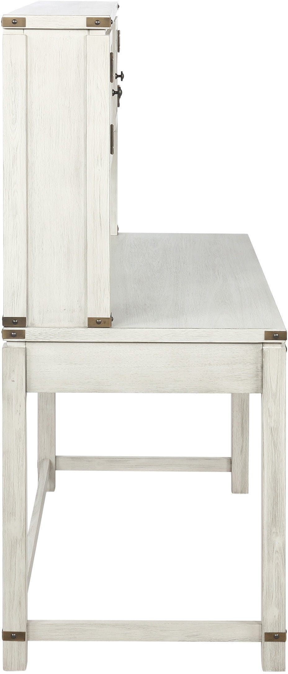 Office Star Baton Rouge Hutch and Desk [BTDH2937] - Stylish Home Office Furniture for Work & Study - Perfect for Small Spaces & Remote Work
