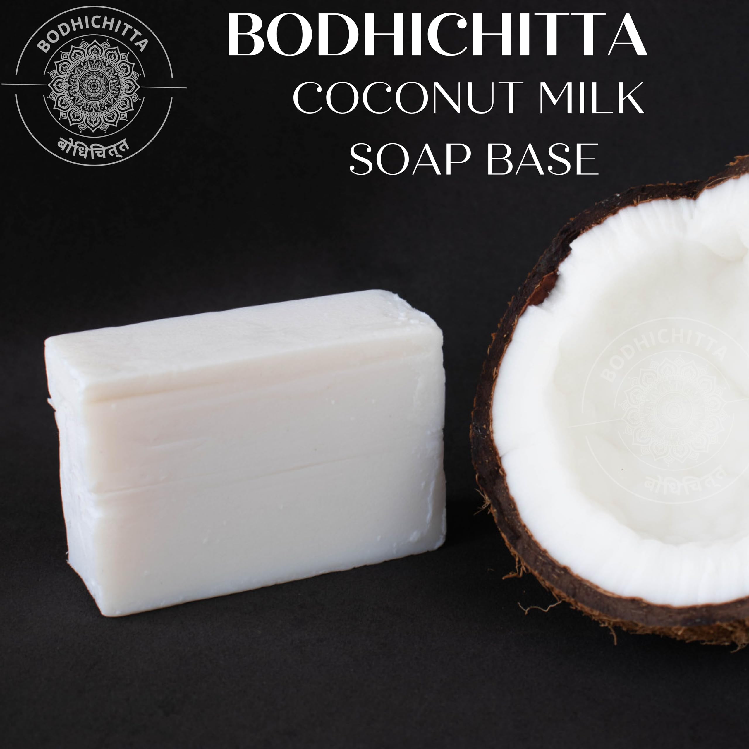**100% Natural Glycerin Coconut Soap Base - Paraben & Sulfate Free for DIY Soap Making (1KG) | Moisturizing & Gentle for Sensitive Skin, Handmade Soap Crafting**