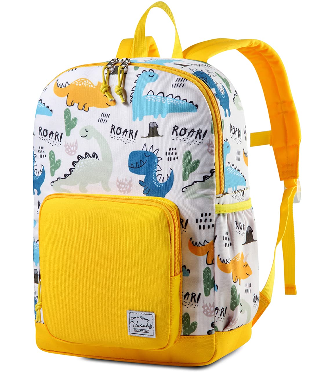 VASCHY Kids Backpack - Lightweight Waterproof School Backpack for Boys & Girls with Adjustable Chest Strap | Perfect for Preschool, Daycare, Travel & Outdoor Adventures