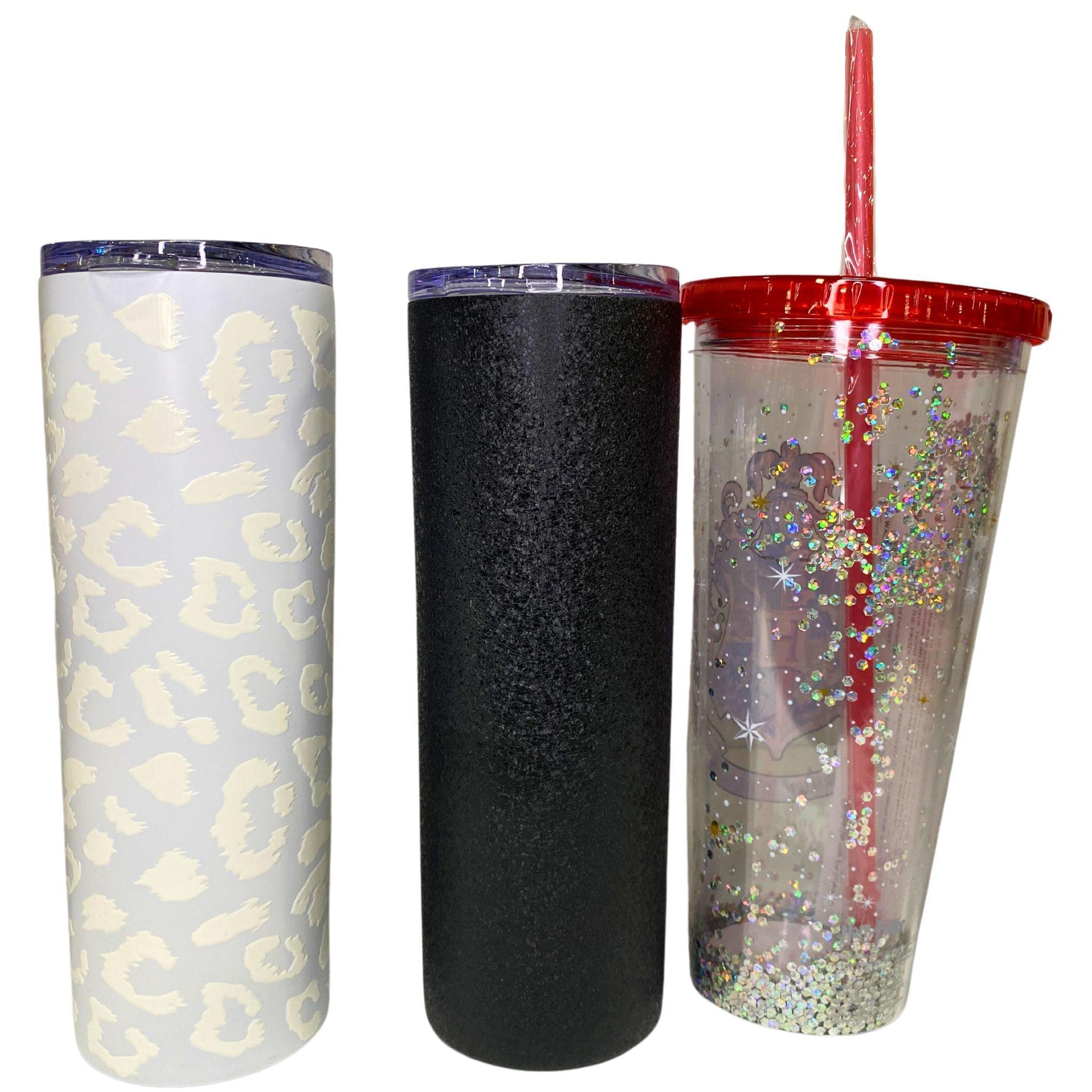 Harry Potter Tumbler & Modern Expressions Slim Mugs Set - 50 Pcs Bulk Wholesale - Perfect for Coffee, Tea & Hot Chocolate at Home, Office or Gifts
