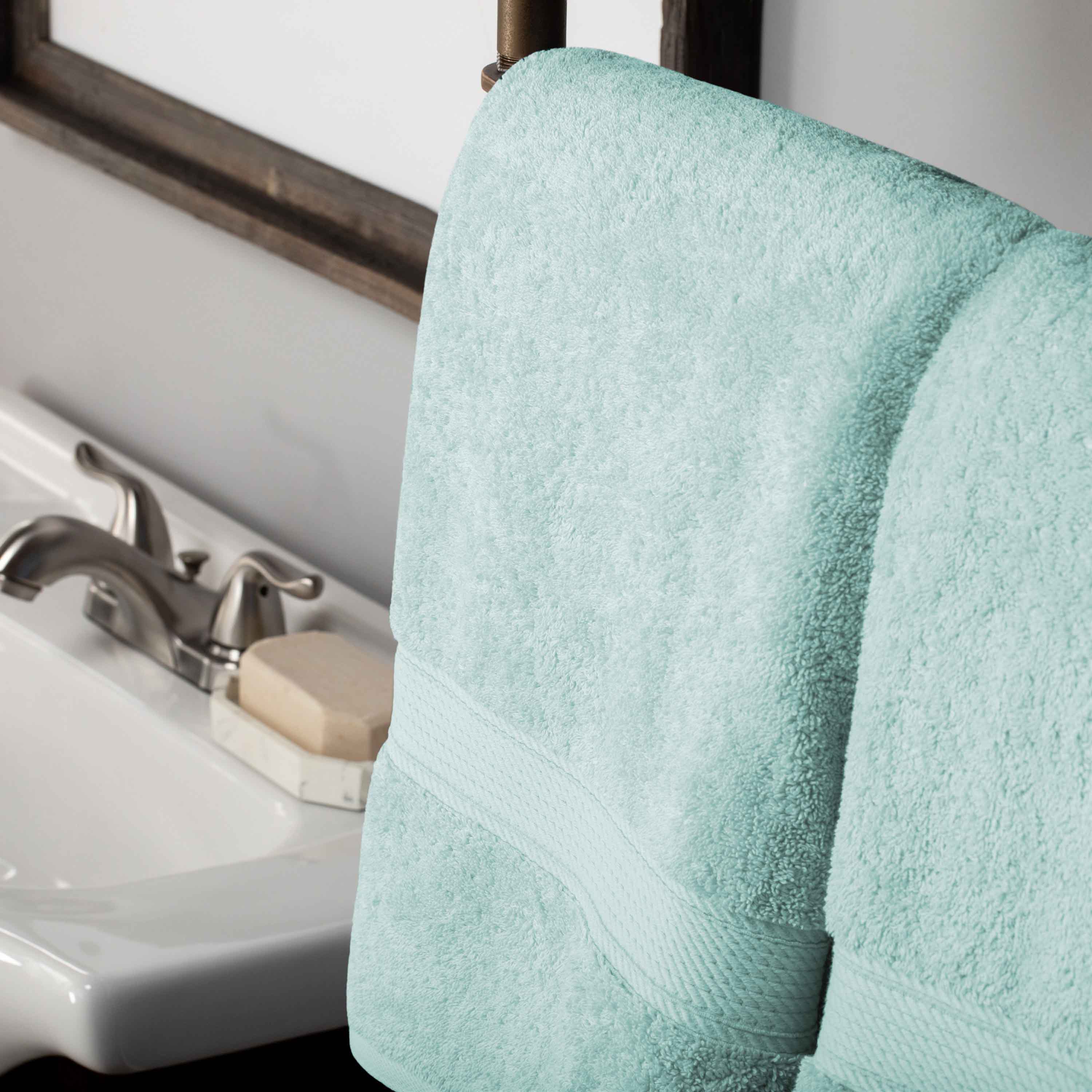 Premium Egyptian Cotton 10-Piece Towel Set - Ultra Soft, Heavyweight & Plush for Bath, Spa & Luxury Home Use