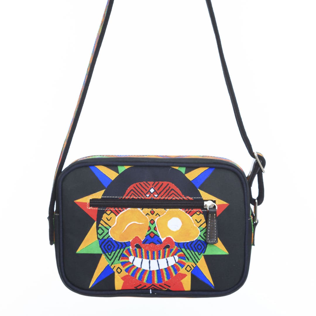 Hands-Free Sibundoy Macondas Crossbody Bag - Traditional Colombian Woven Purse for Women - Perfect for Travel, Shopping, and Everyday Use